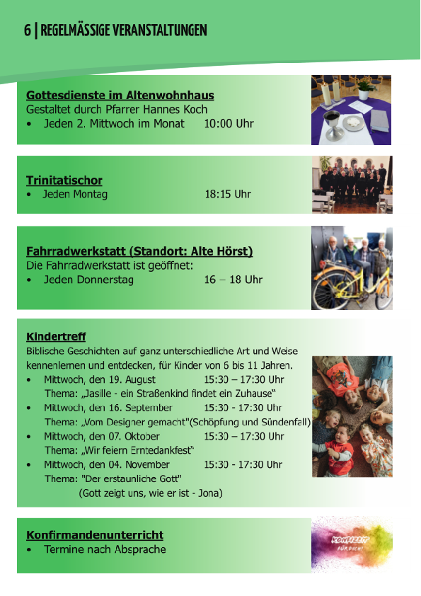 Gruppen und Kreise