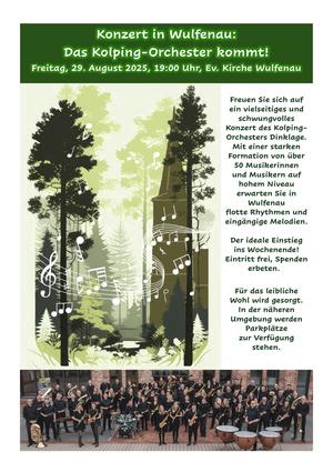 Konzert in Wulfenau